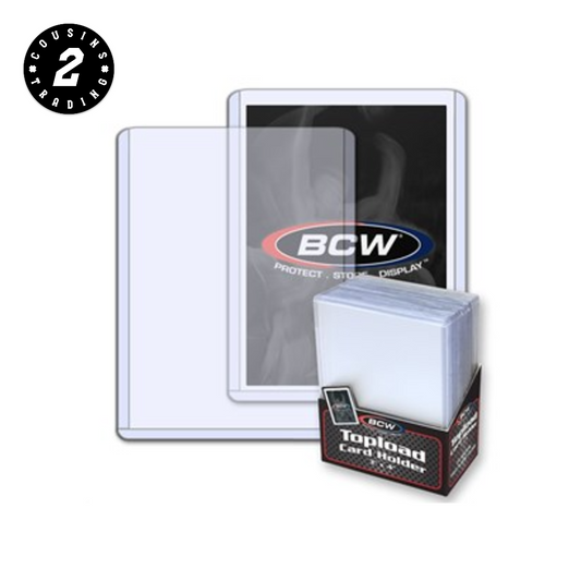 BCW: 3 x 4 Topload Card Holders (25 pack)